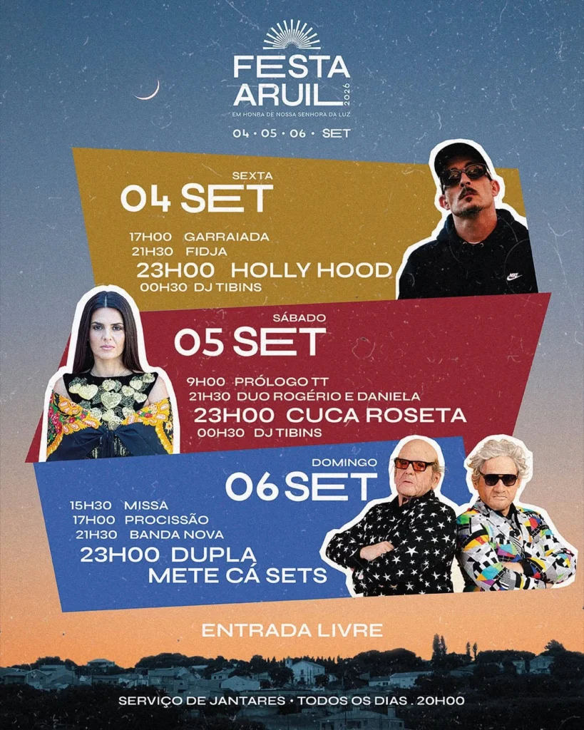Festas de Aruil (Senhora da Luz) 2026