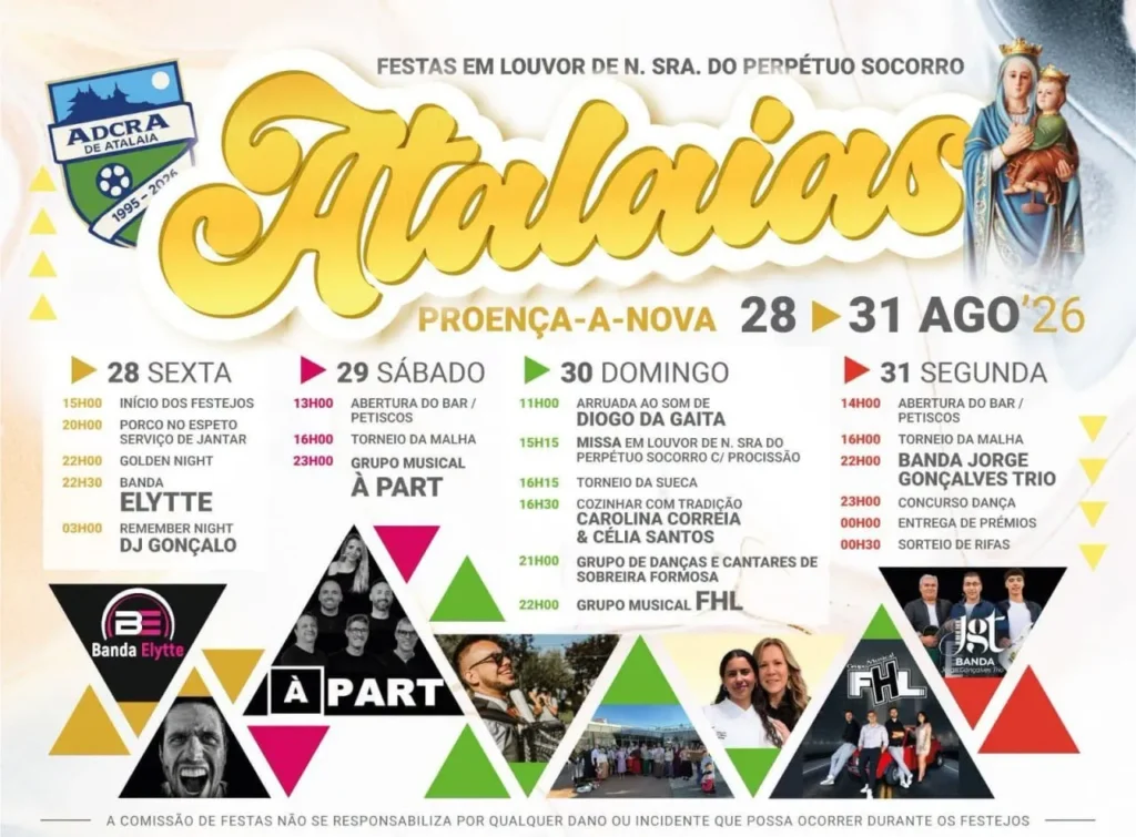 Festas das Atalaia do Campo (Senhora do Socorro) 2026