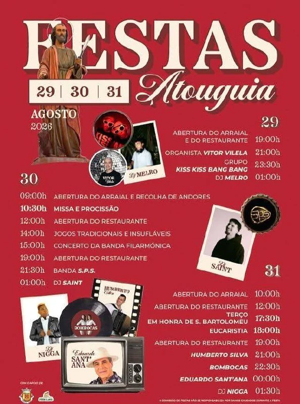 Festas da Atouguia, Ourém 2026