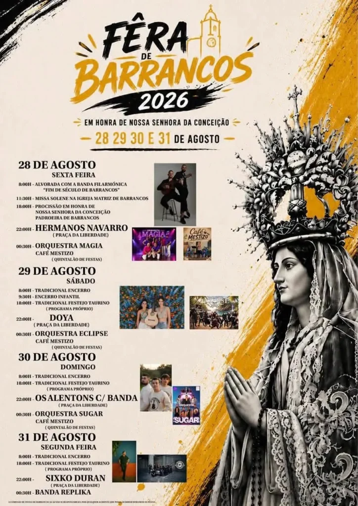 Festas de Barrancos (Senhora da Conceição) 2026