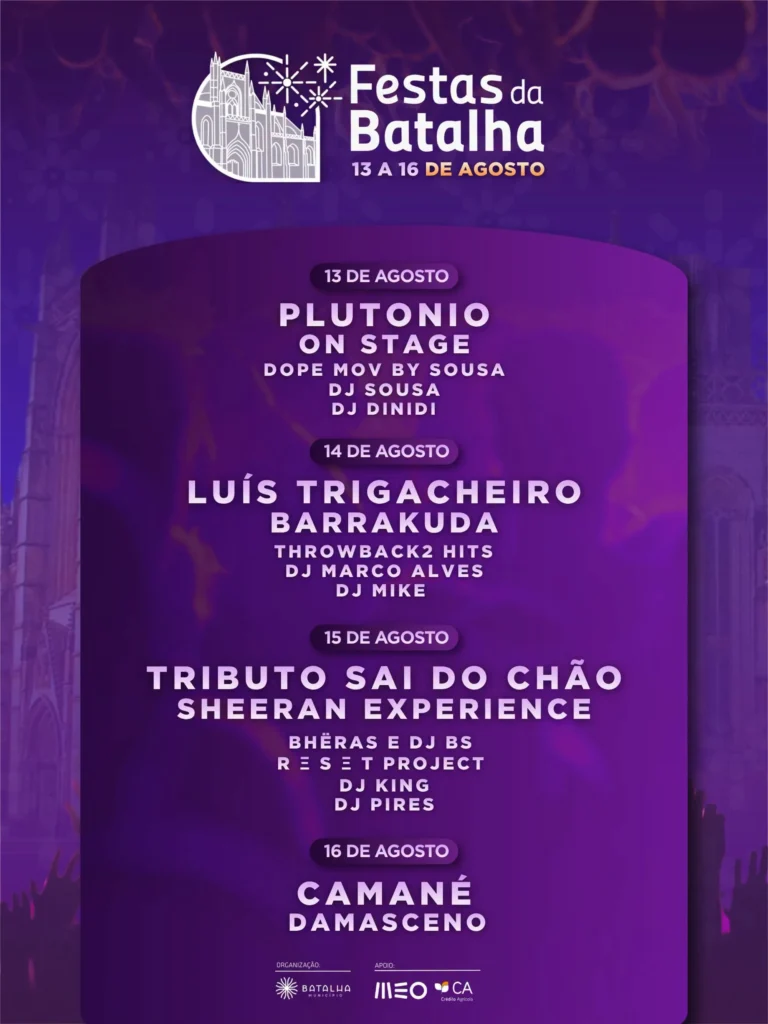 Festas da Batalha 2026