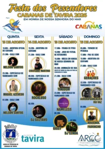 Festas de Cabanas de Tavira (Senhor do Mar) 2026