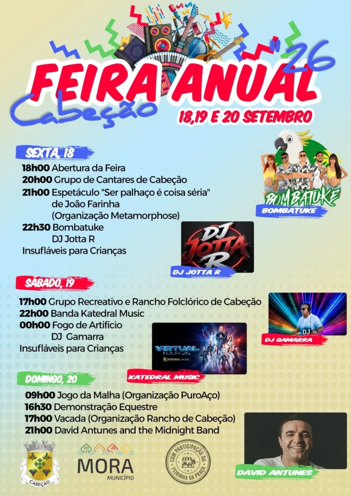Festas de Cabeção, Mora 2026
