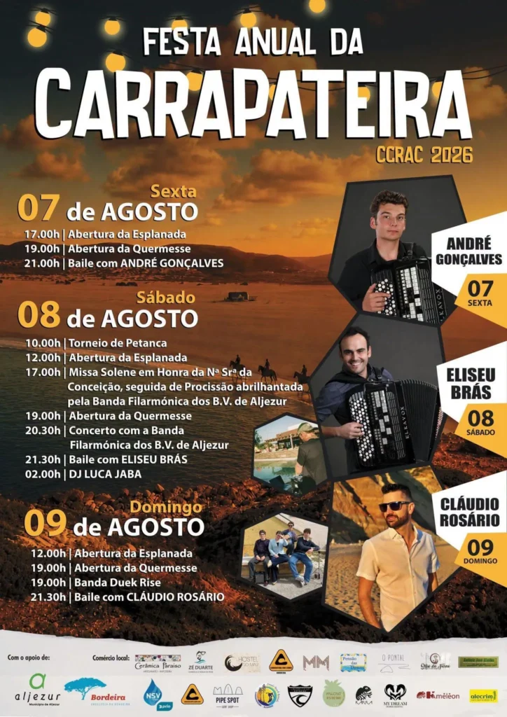 Festas da Carrapateira 2026