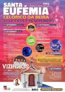 Festas de Celorico da Beira (Santa Eufémia) 2026