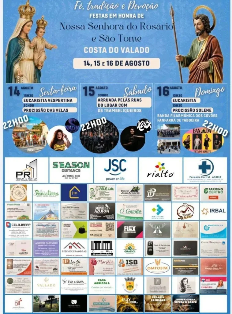 Fesras de Costa do Valado (Senhora do Rosário) 2026