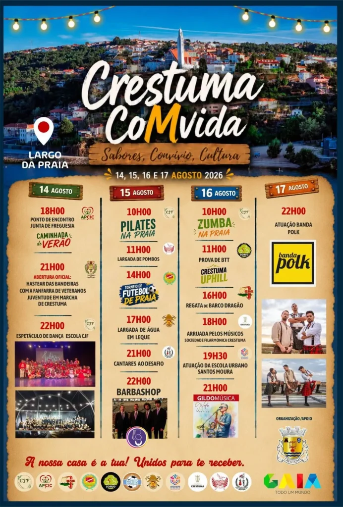 Festas de Crestuma 2026