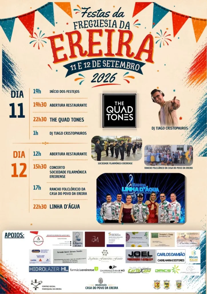 Festas de Ereira 2026