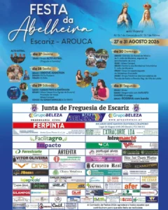 Festas da Abelheira, Arouca (Senhora da Conceição) 2026