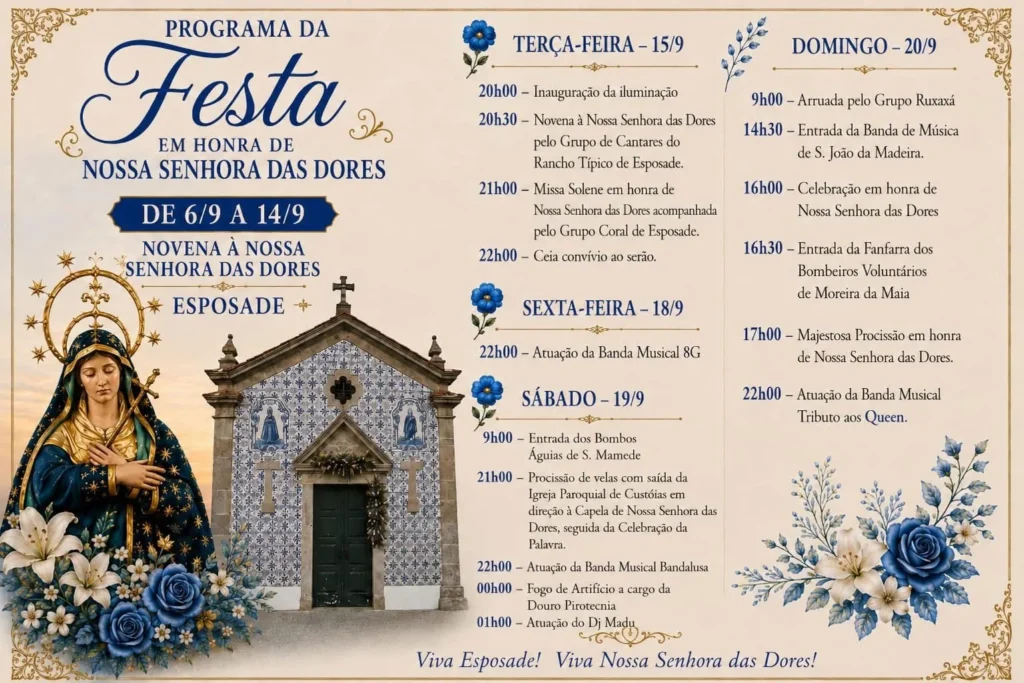 Festas de Esposade (Senhora das Dores) 2026