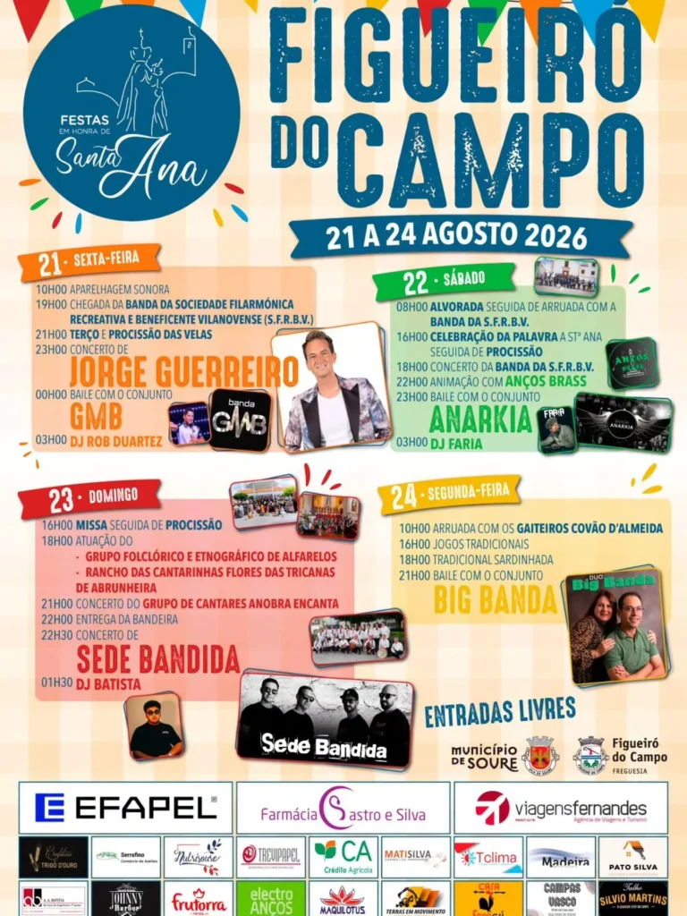 Festas de Figueiró do Campo (Santa Ana) 2026