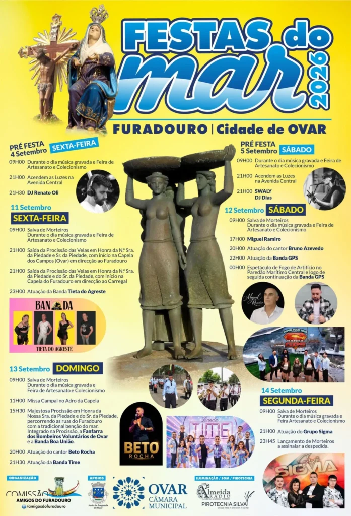 Festas do Mar 2026 em Furadouro