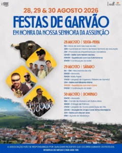 Festas de Garvão (Senhora da Assunção) 2026