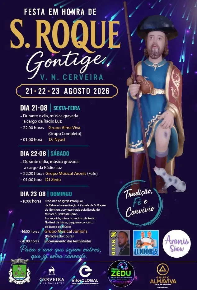 Festas de Gontige (São Roque) 2026
