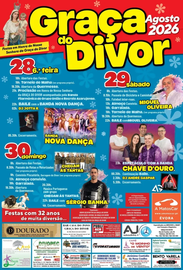 Festas de Graça do Divor 2026