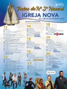 Festas de Igreja Nova, Mafra (Senhora da Nazaré) 2026