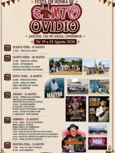 Festas de Jancido (Santo Ovídio) 2026