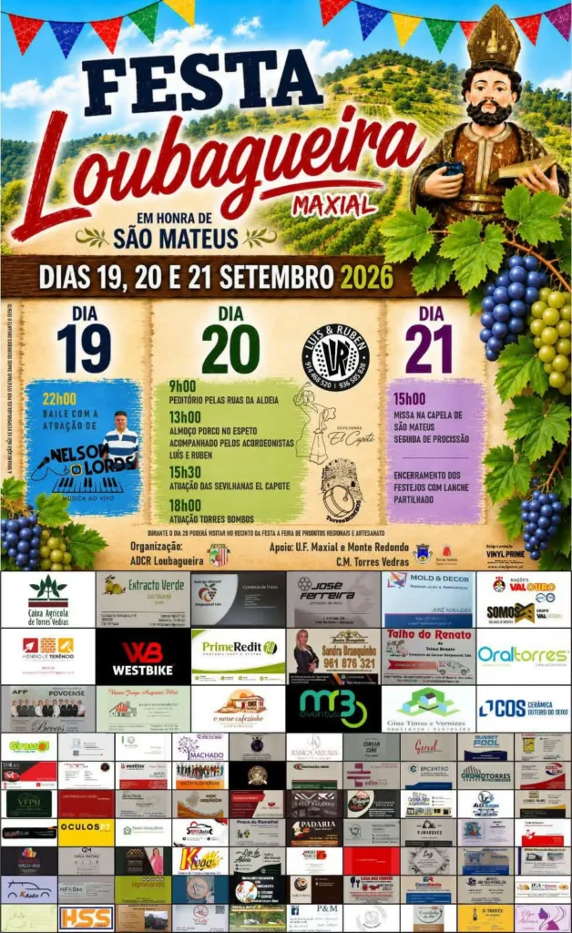 Festas de Loubagueira, Maxial (São Mateus) 2026