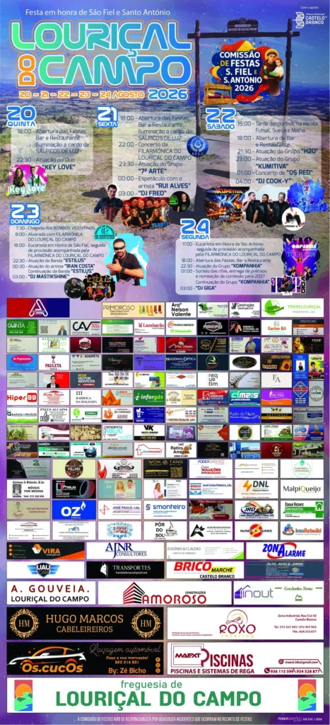 Festas de Louriçal do Campo (São Fiel) 2026