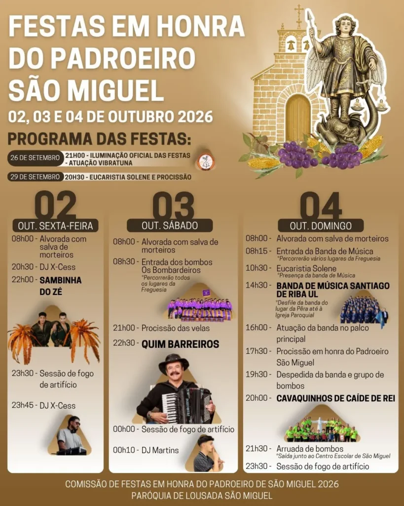 Festas de São Miguel de Lousada 2026