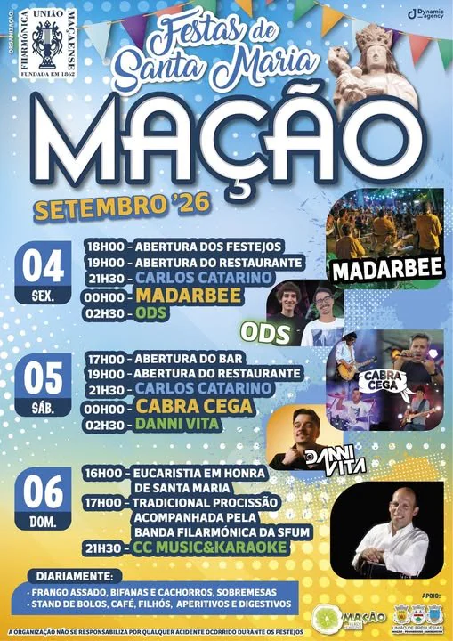 Festas de Mação (Santa Maria) 2026