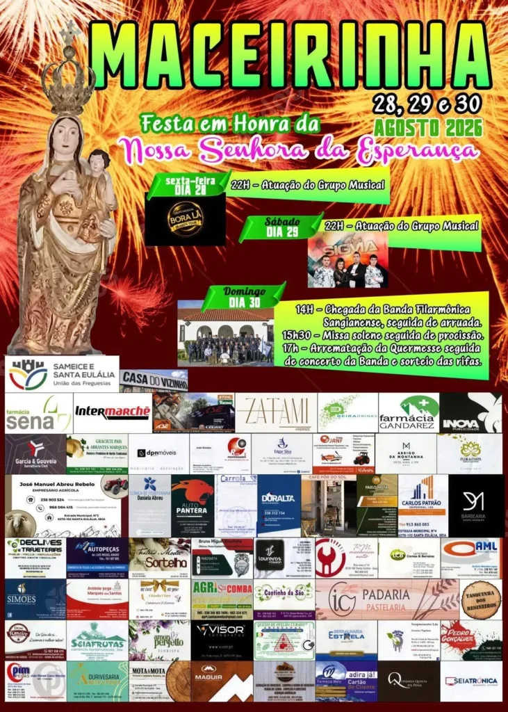 Festas de Maceirinha (Senhora da Esperança) 2026