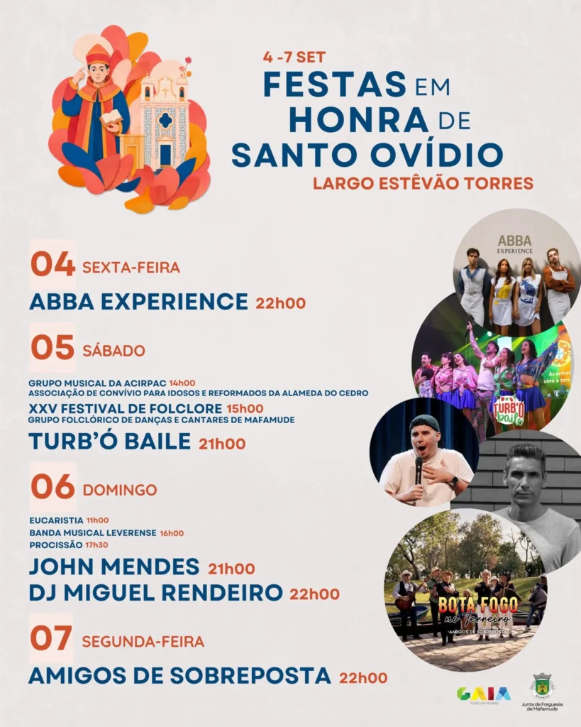 Festas de Mafamude (Santo Ovídio) 2026