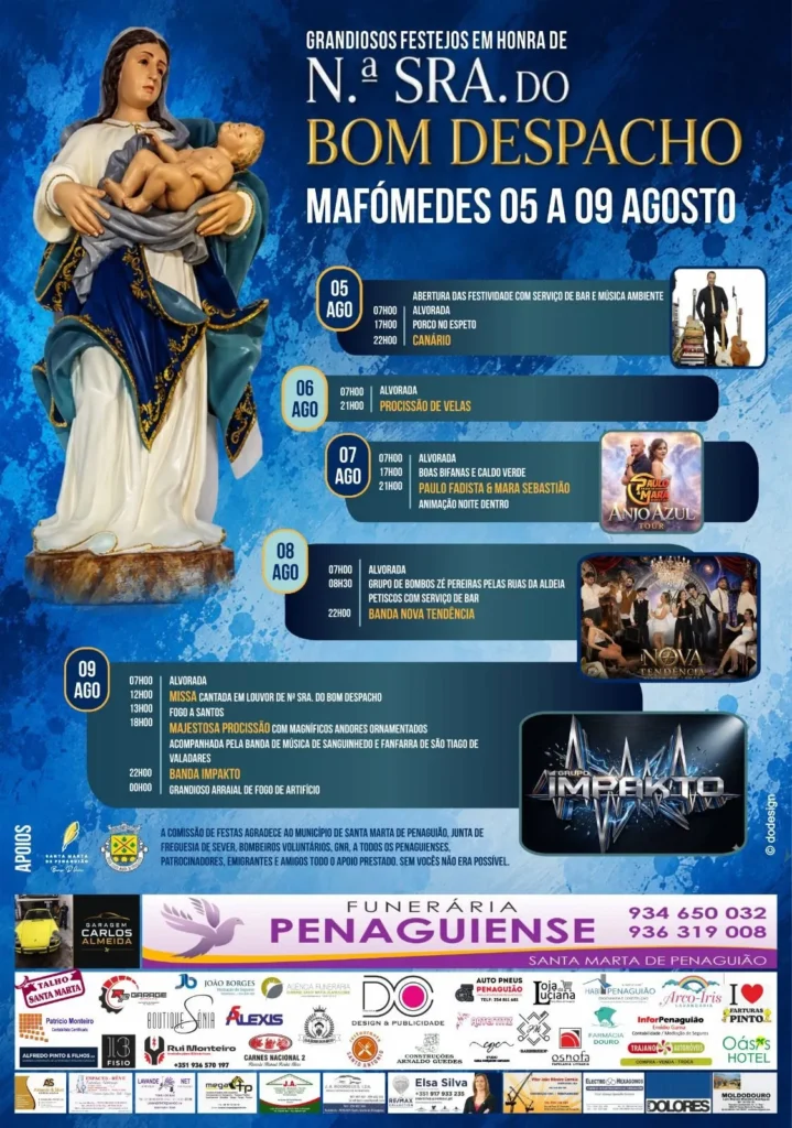 Festas de Mafómedes (Senhora do Bom Despacho) 2026
