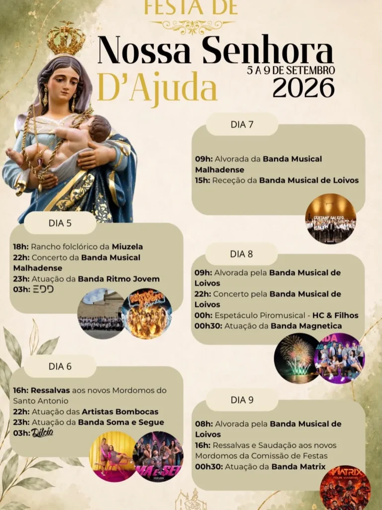 Festas de Malhada Sorda (Senhora da Ajuda) 2026