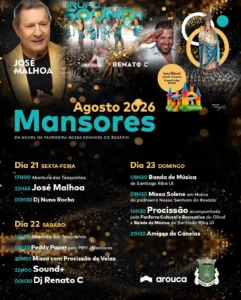Festas de Mansores (Senhora do Rosário) 2026