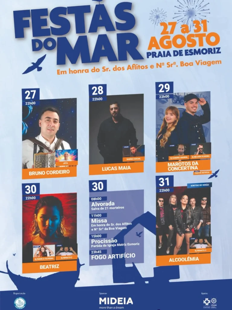 Festas do Mar 2026 em Esmoriz