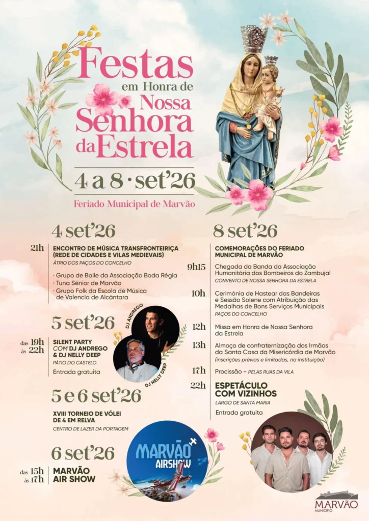 Festas de Marvão (Senhora da Estrela) 2026