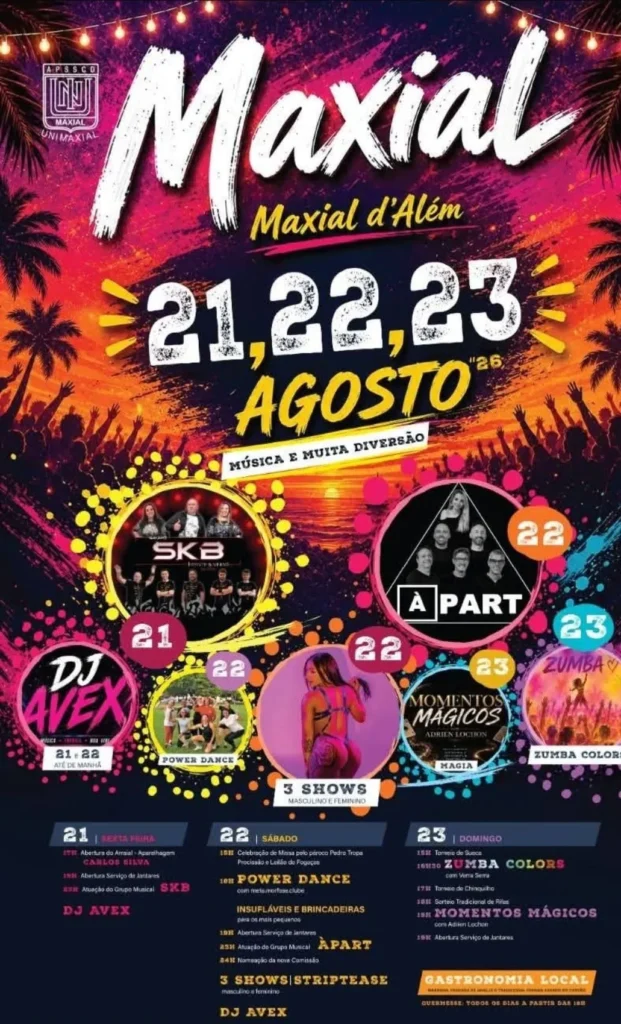 Festas de Maxial 2026