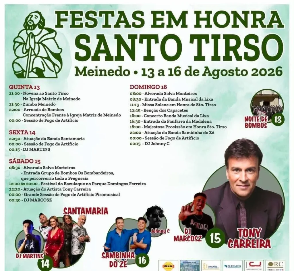Festas de Meinedo 2026