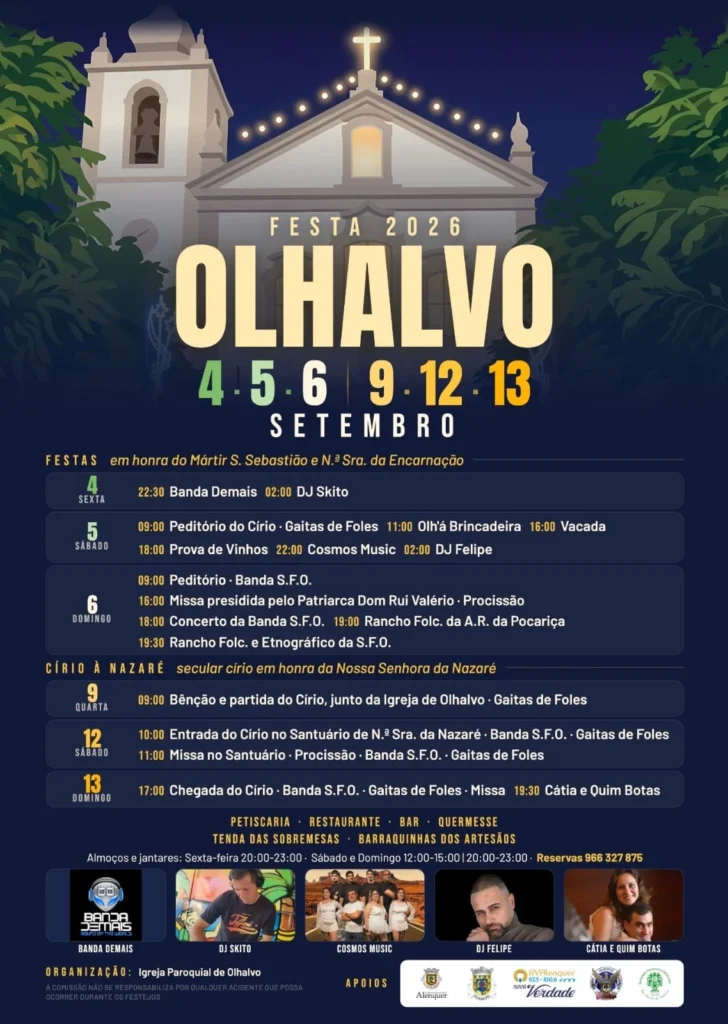 Festas de Olhalvo 2026