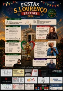 Festas de Paredes (São Lourenço) 2026