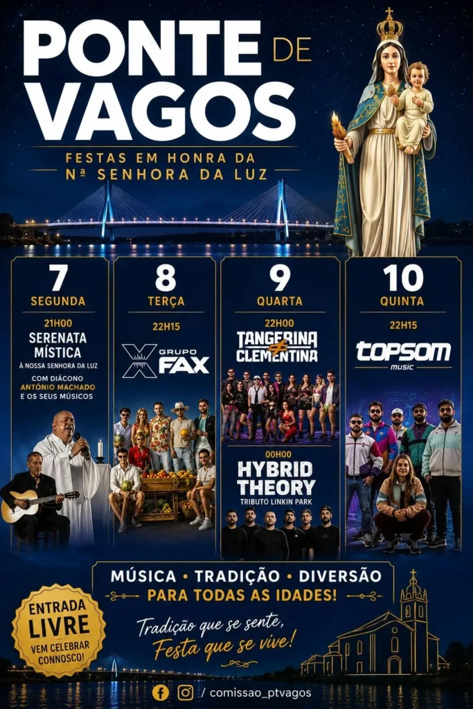 Festas da Ponte de Vagos (Senhora da Luz) 2026
