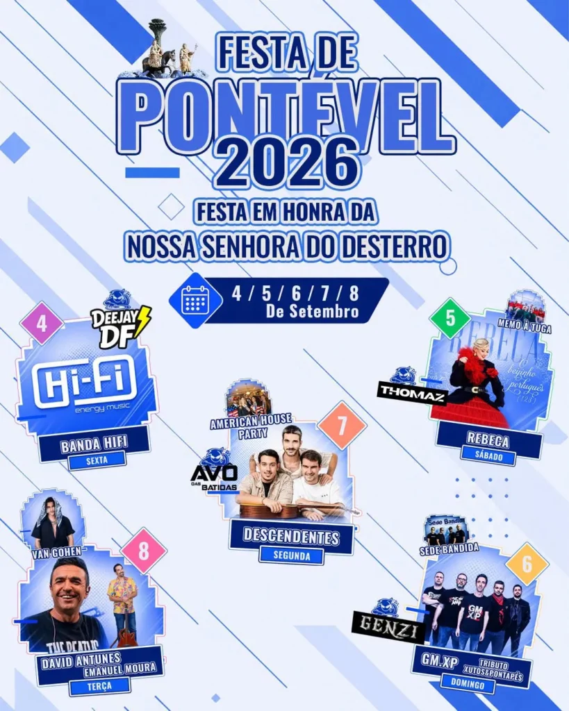 Festas de Pontével (Senhora do Desterro) 2026