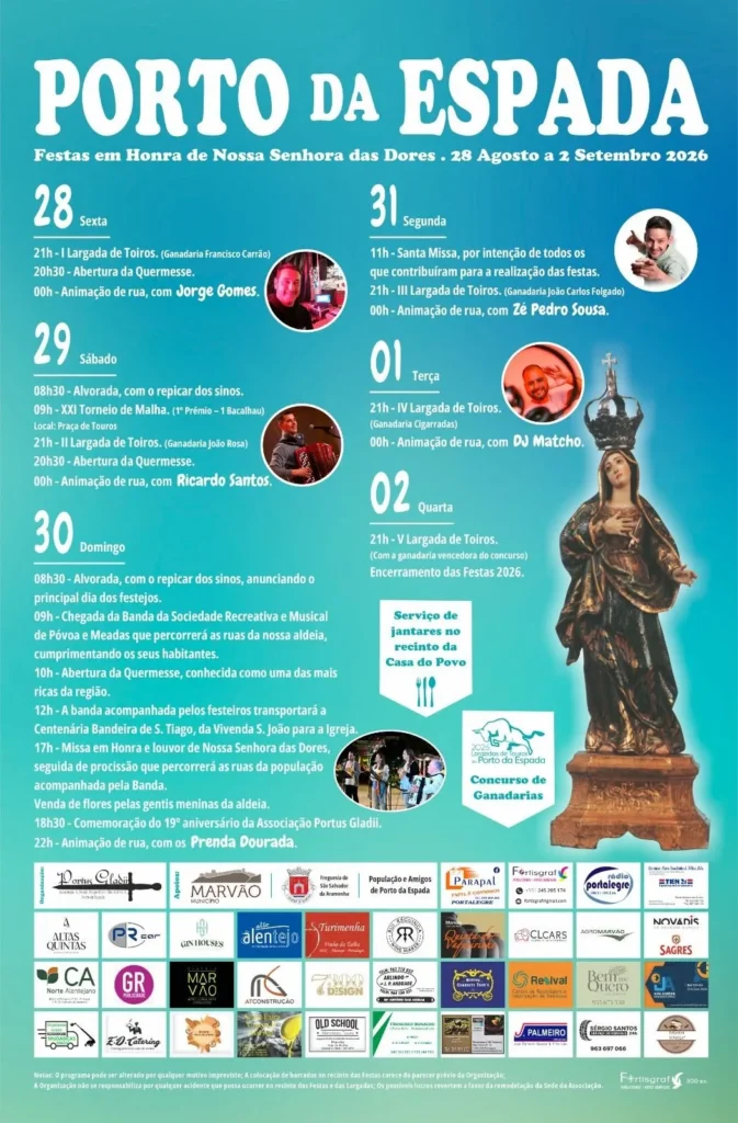 Festas de Porto da Espada (Senhora das Dores) 2026