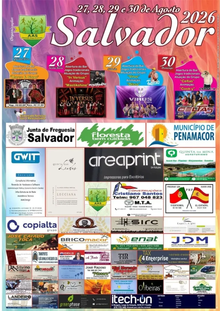 Festas de Salvador, Penamacor 2026