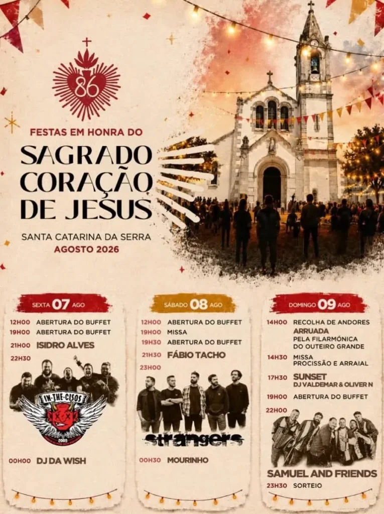 Festas de Santa Catarina da Serra (Sagrado Coração de Jesus) 2026