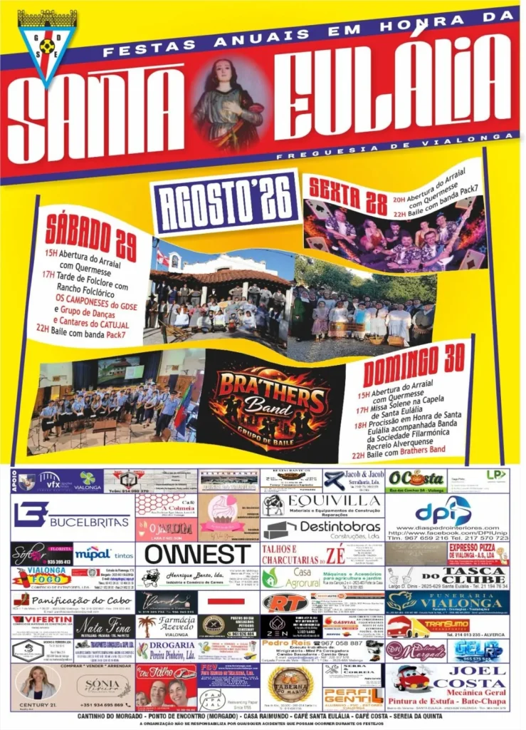 Festas de Vialonga (Santa Eulália) 2026