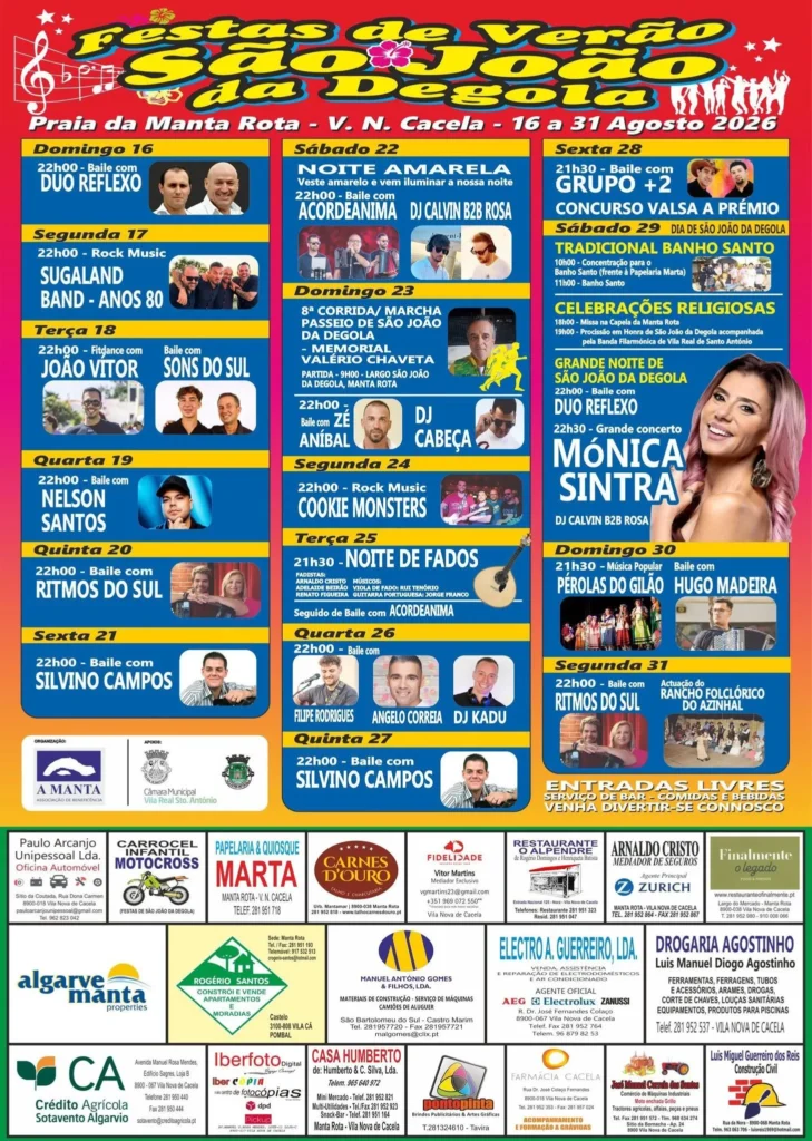 Festas da Manta Rota (São João da Degola) 2026