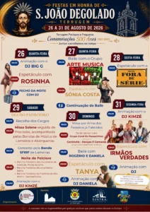 Festas de Terrugem (São João Degolado) 2026