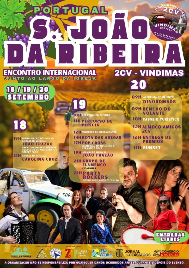 Festas de São João da Ribeira (Vindimas) 2026