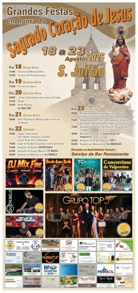 Festas de São Julião de Palácios 2026