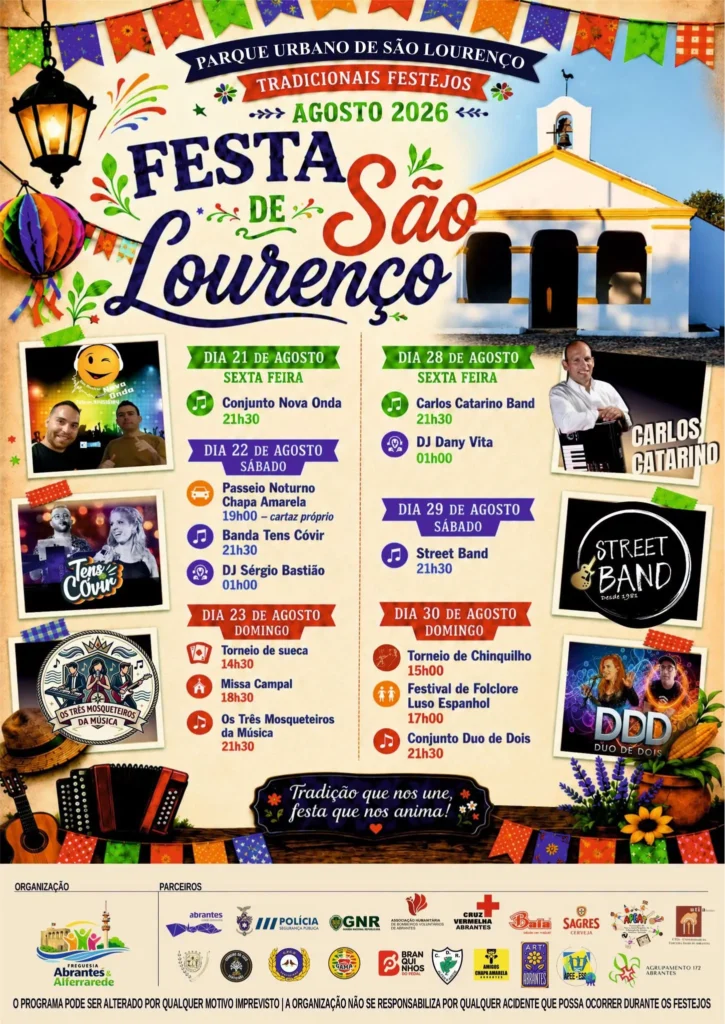 Festas de Alfarrede (São Lourenço) 2026