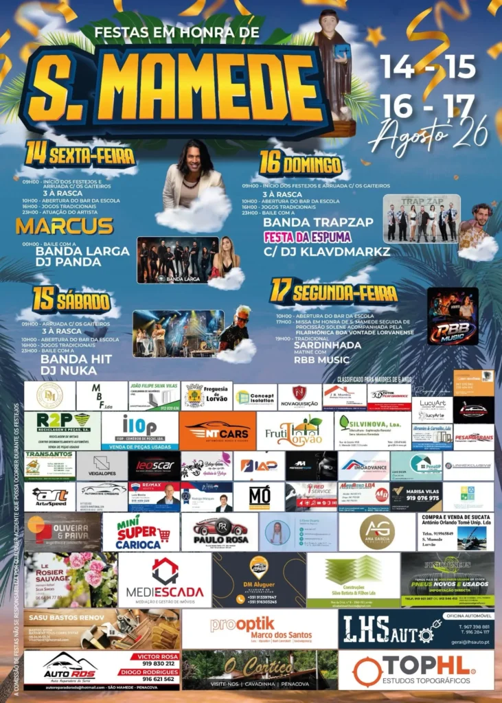 Festas de Lorvão (São Mamede) 2026