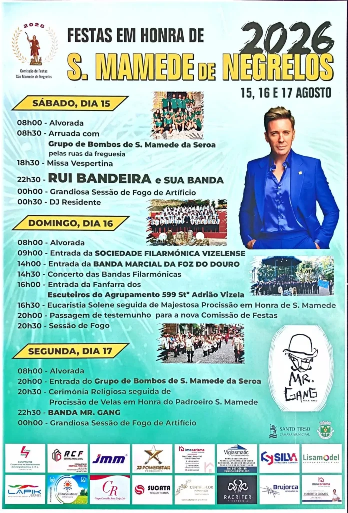 Festas de São Mamede de Negrelos 2026