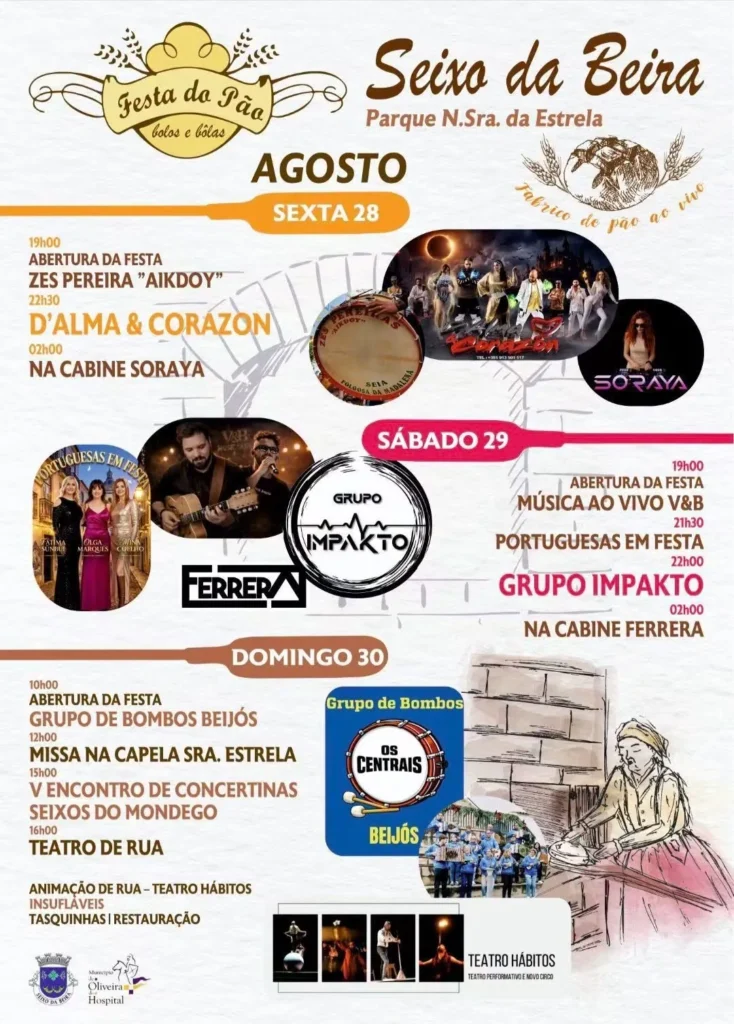 Festas de Seixo da Beira (Pão) 2026